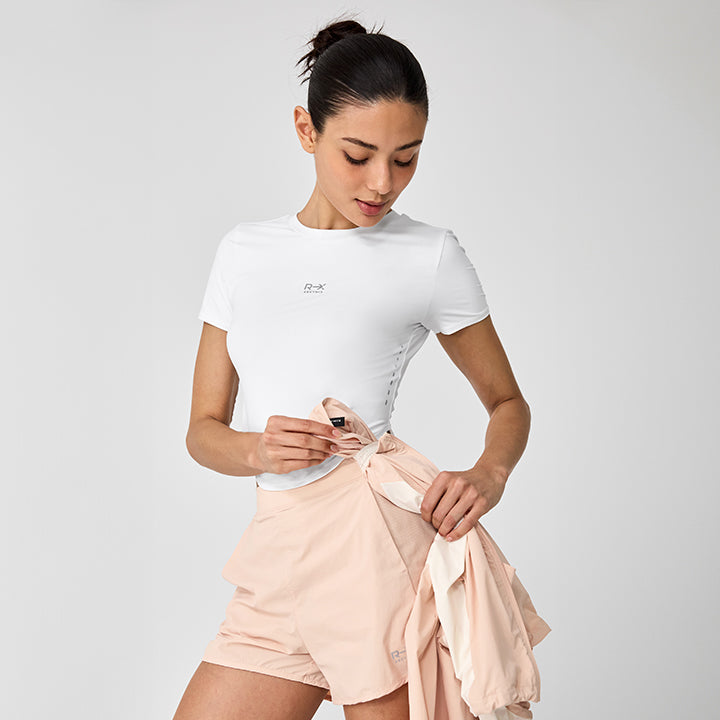 RX High Stretchy Crop Short Sleeve