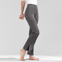 [~9/26 12PM]Stretch Formal Bootscut Slit Pants