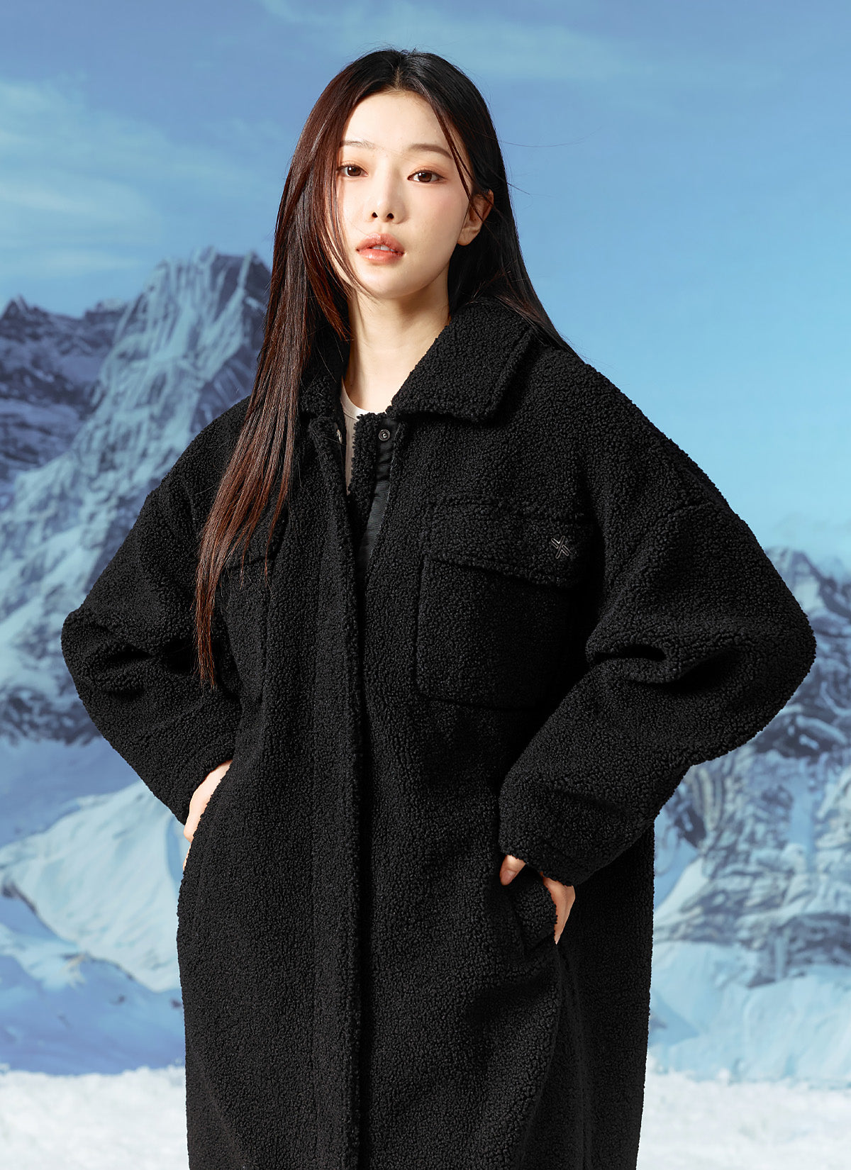 Sherpa Cozy Long Jacket