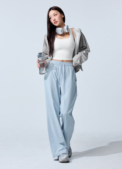 Comfort Tension Basic Wide Pants