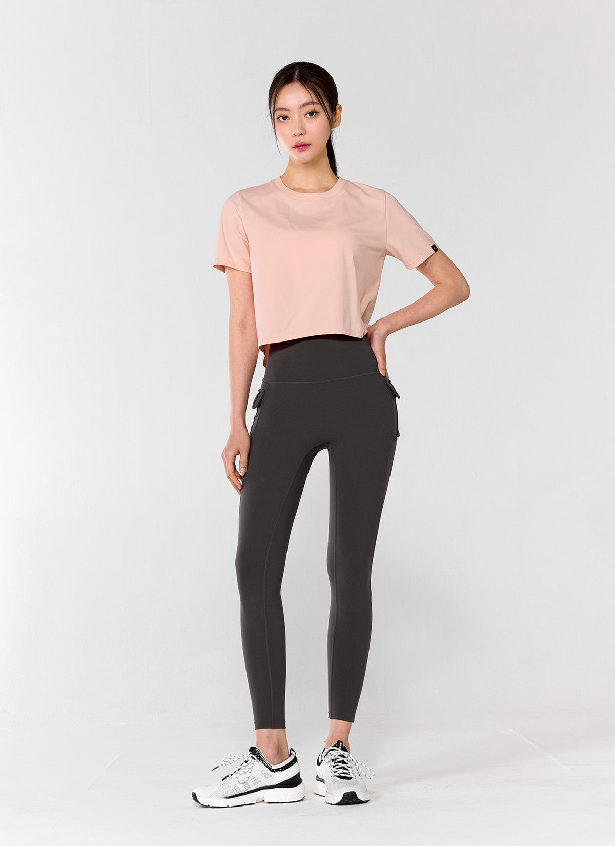 Basic Stretch Crop T-shirts