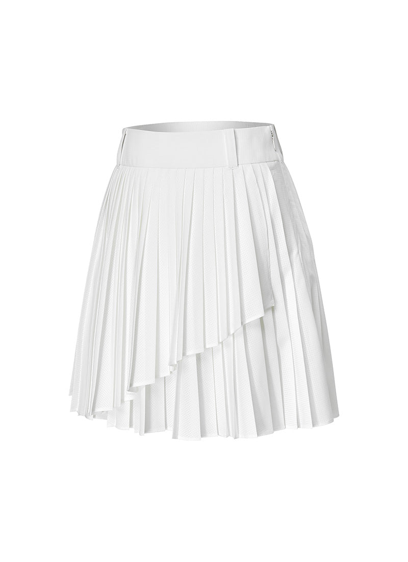 Magic Hole Pleats Culottes Skirt