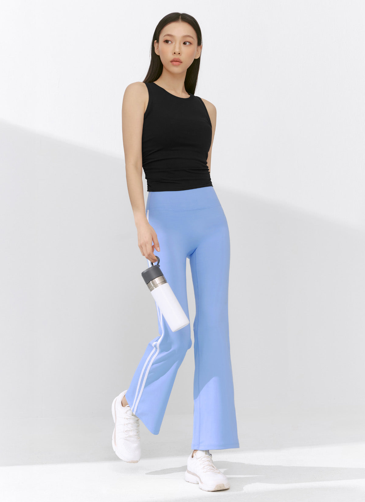 Comfort Fine Track Line Boot Cut Leggings