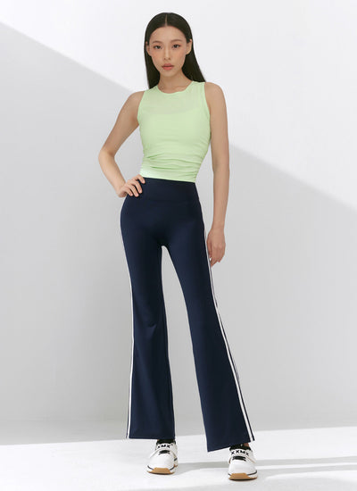 Comfort Fine Track Line Boots Cut Leggings