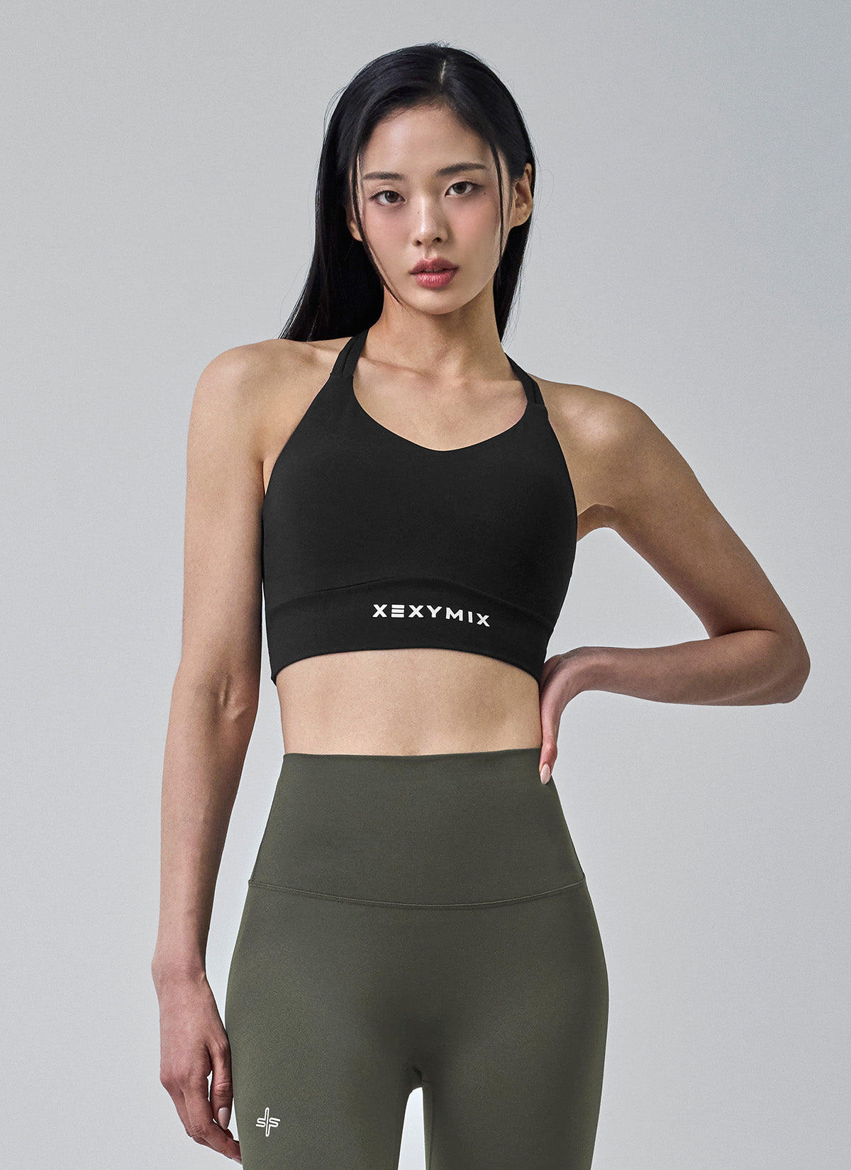 Black Label Signature Power Rise Double Halterneck Bra