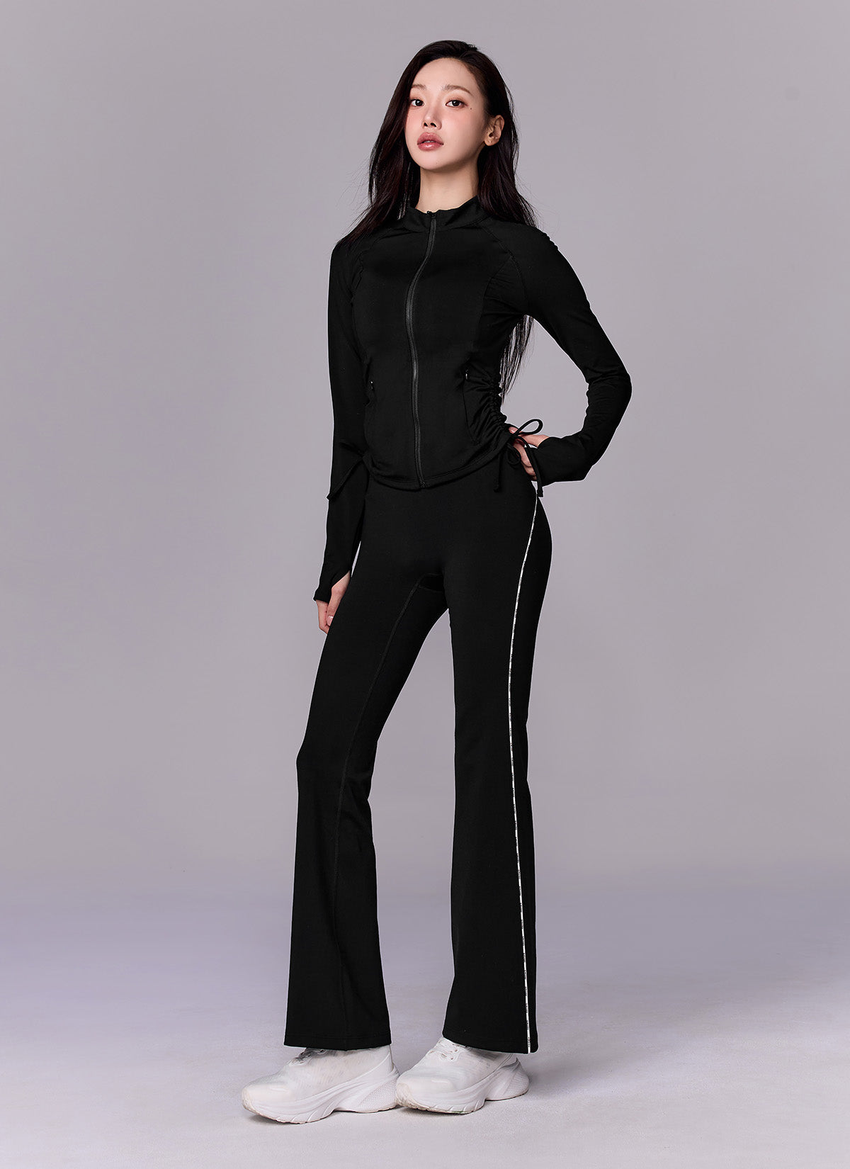 Comfort Fine Logo Piping Bootscut Pants