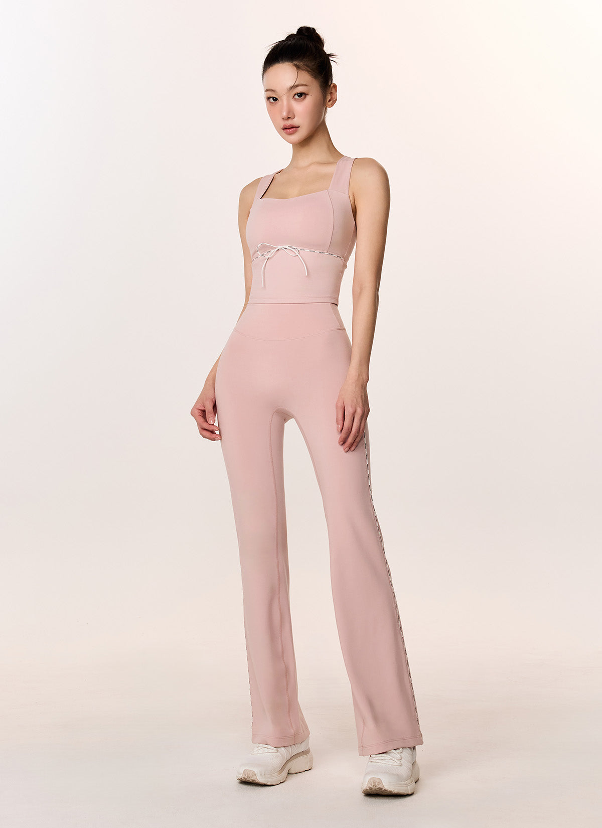 Comfort Fine Logo Piping Bootscut Pants