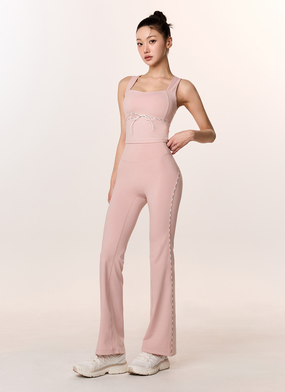 Comfort Fine Logo Piping Bootscut Pants