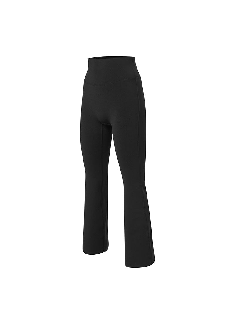 Thermo Flared Leggings Dames Hoge Taille Fleece Gevoerd Winter Warme Thermo Flared Leggings Dames Hoge Taille Fleece Gevoerd Winter Warme
