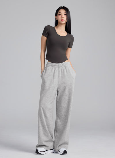 Fine Cotton Wide Pants