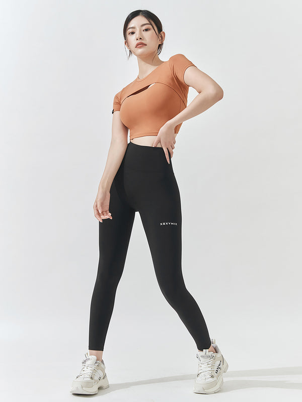 [SET]Black Label 360N Fleece-lined Leggings