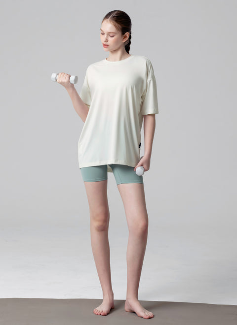 Ice Feather Over Fit T-Shirt