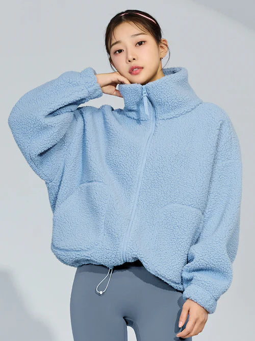 [SET]Sherpa High-neck Jumper