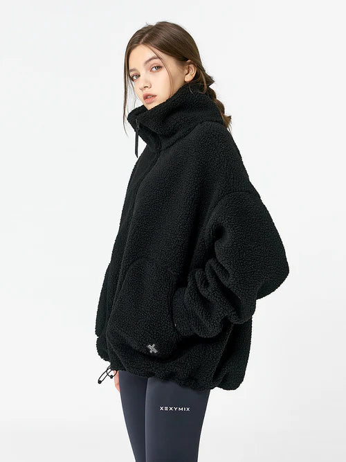 [SET]Sherpa High-neck Jumper