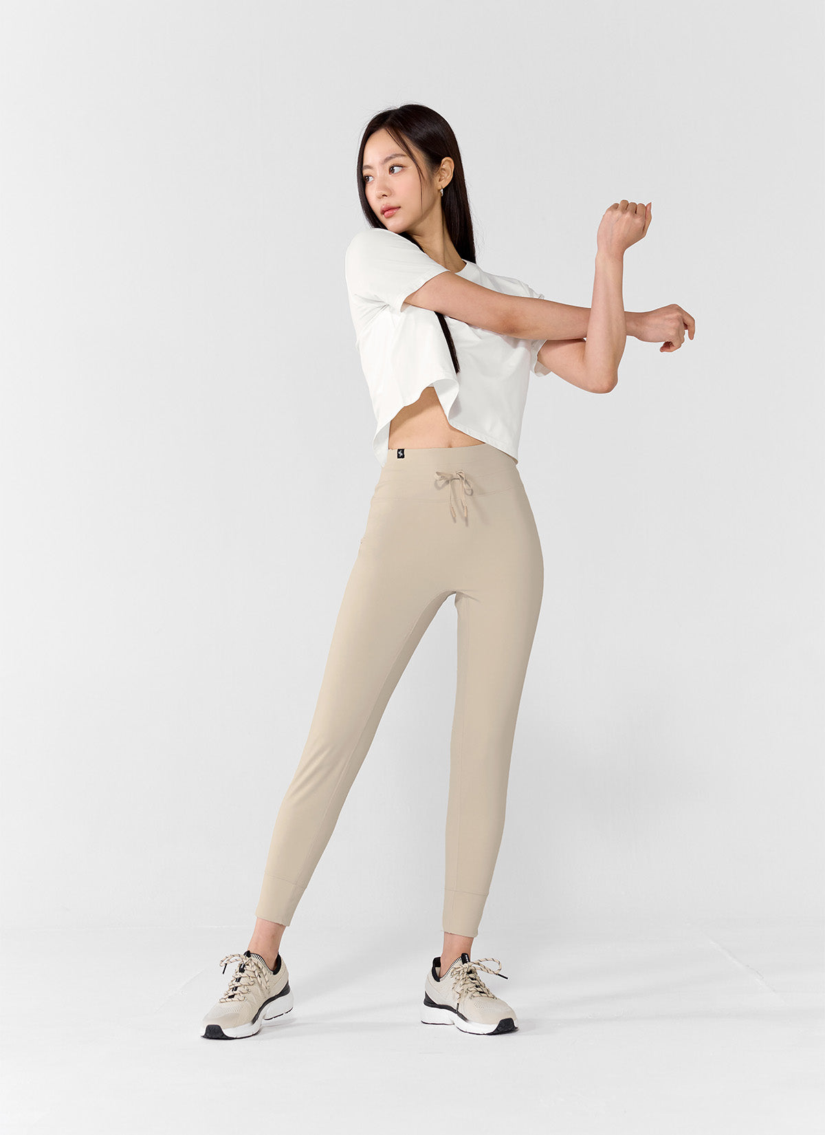 Basic Stretch Crop T-shirts