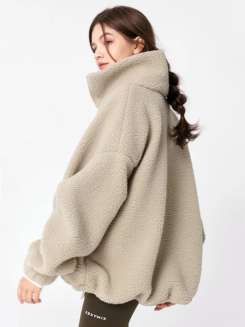 [SET]Sherpa High-neck Jumper