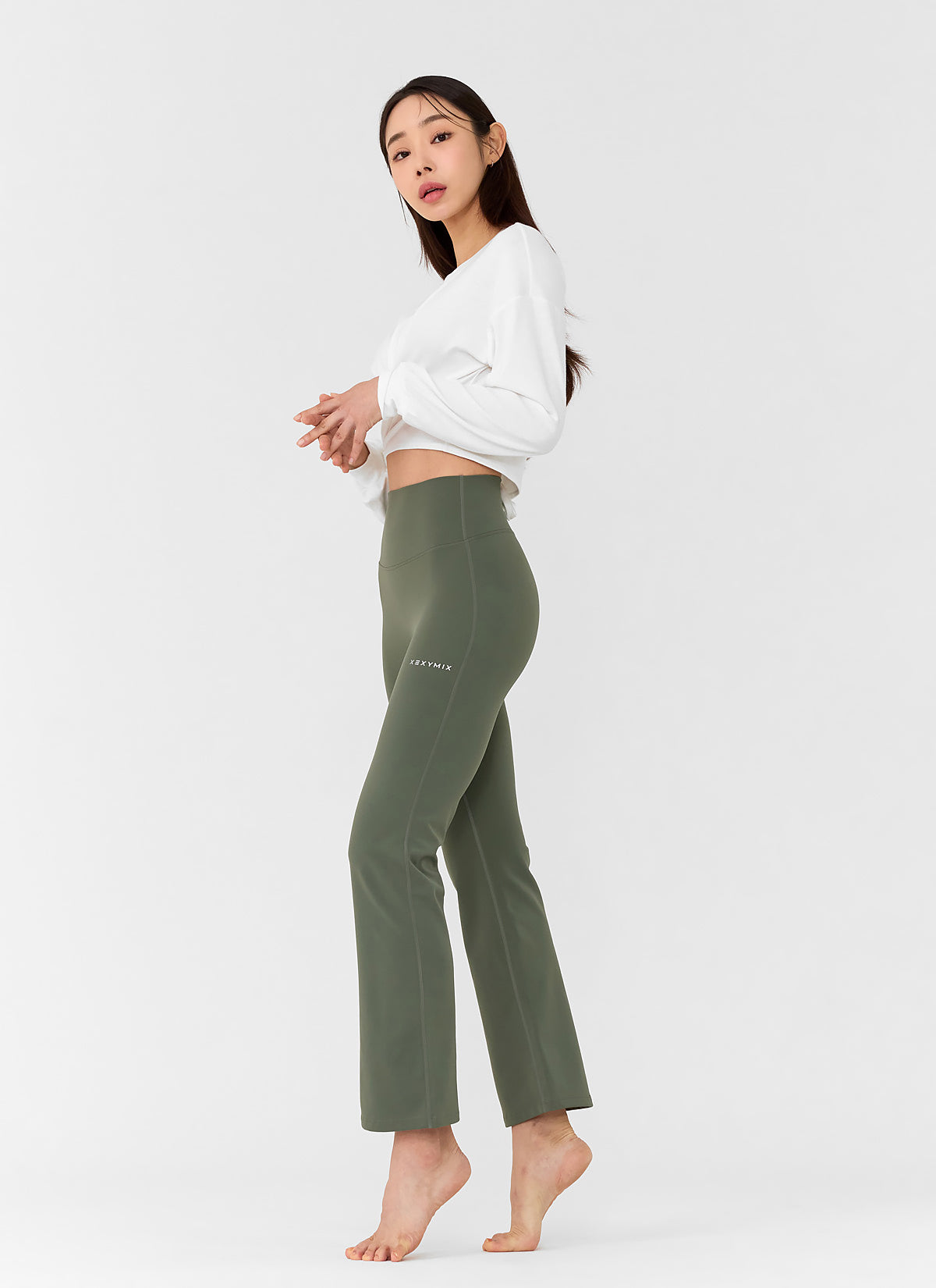 Black Label 360N Napping Boots Cut Pants