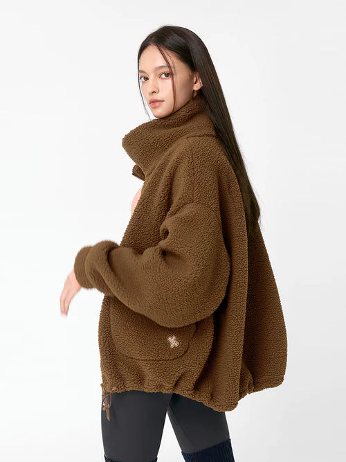 [SET]Sherpa High-neck Jumper