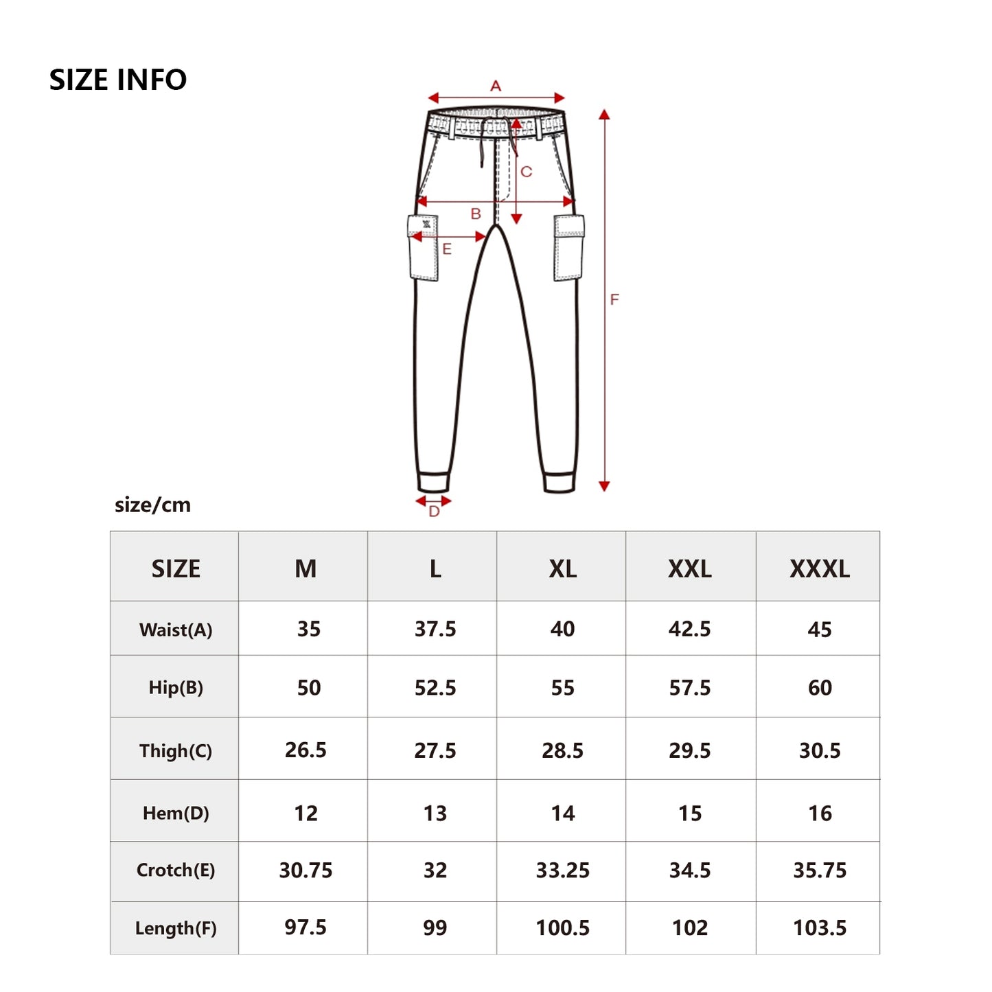 Banding Flex Cargo Jogger Pants