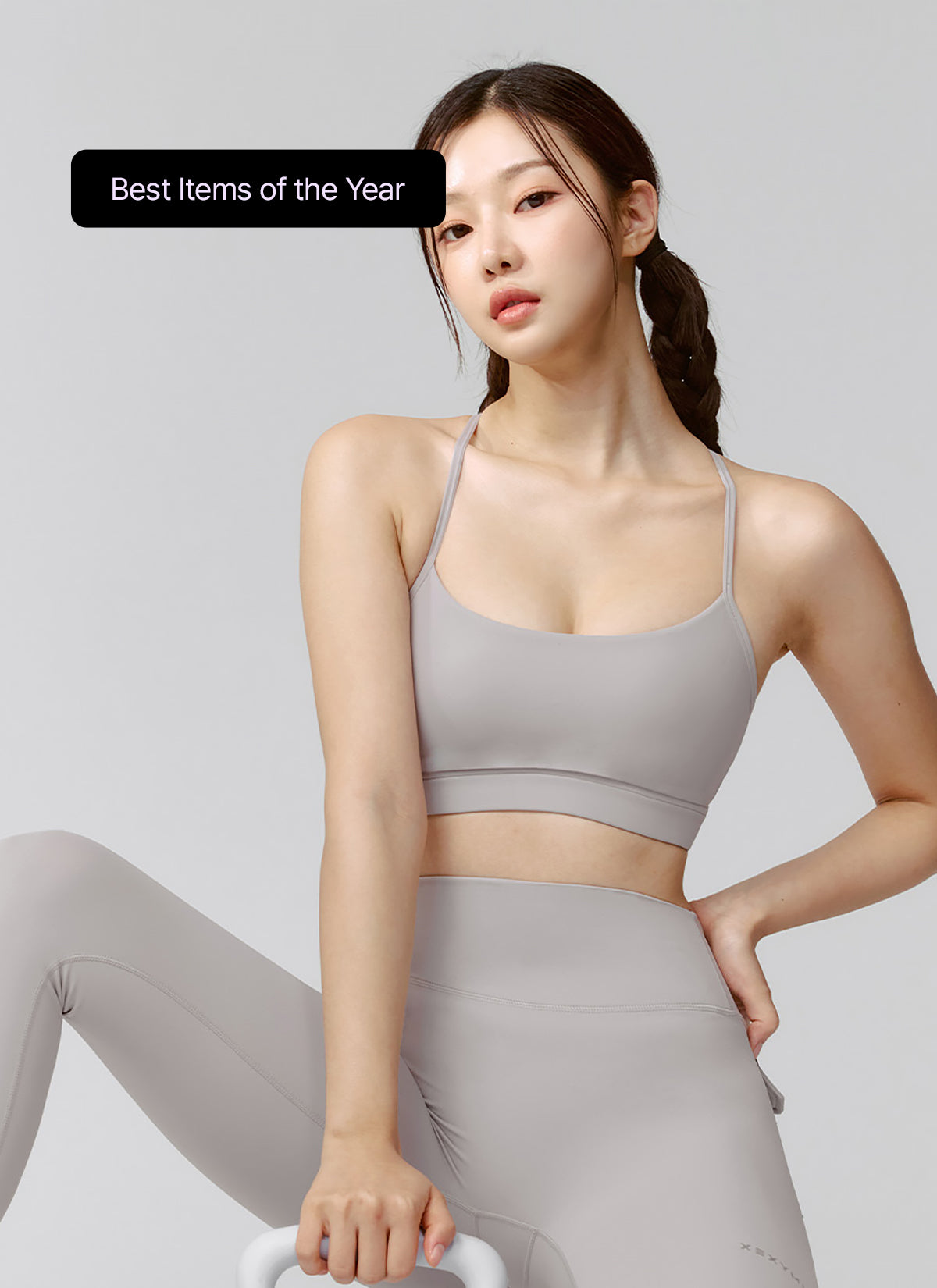 Black Label Signature Breathe Racerback Bra Top