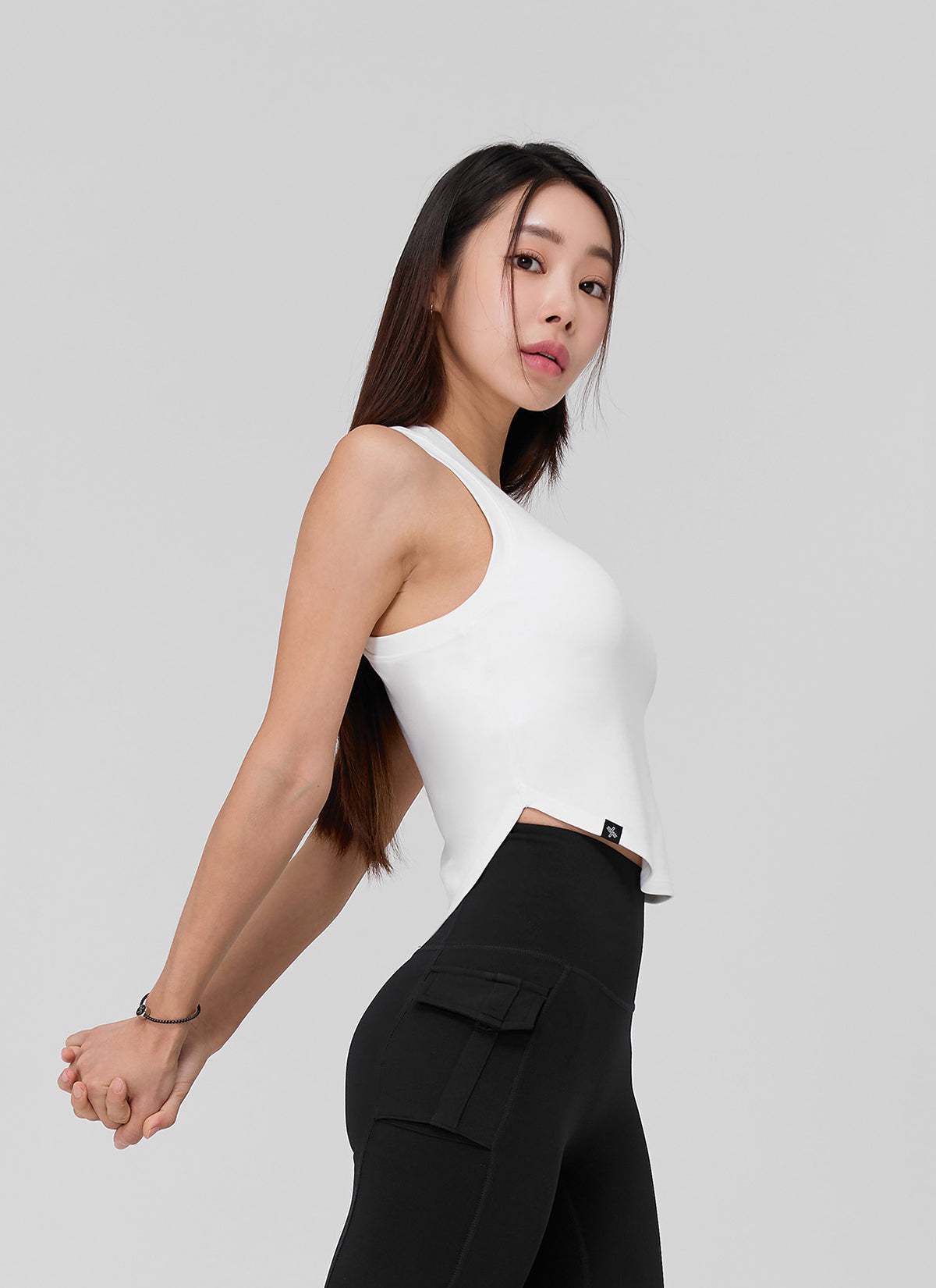 Soft Tension Crop Sleeveless