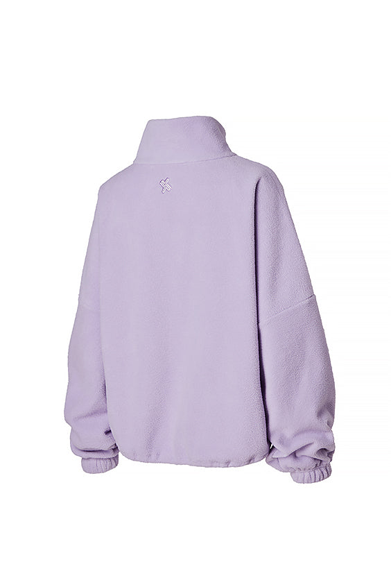 Soft Fleece High-neck Zip up