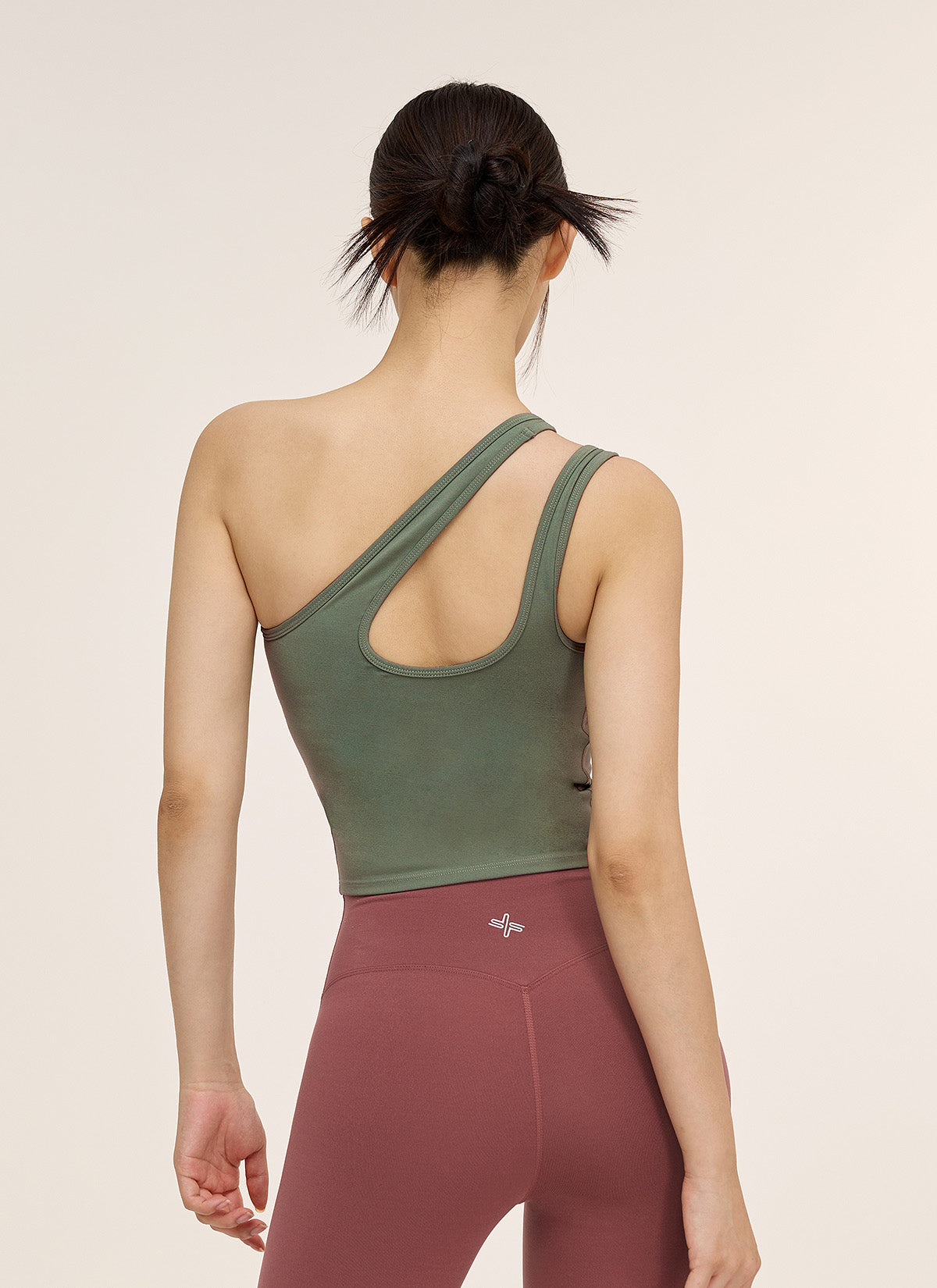 XELLA™ Intension Cut Out One Shoulder Bra Top