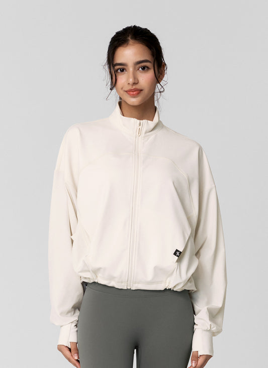 All Easy Overfit Zip-Up