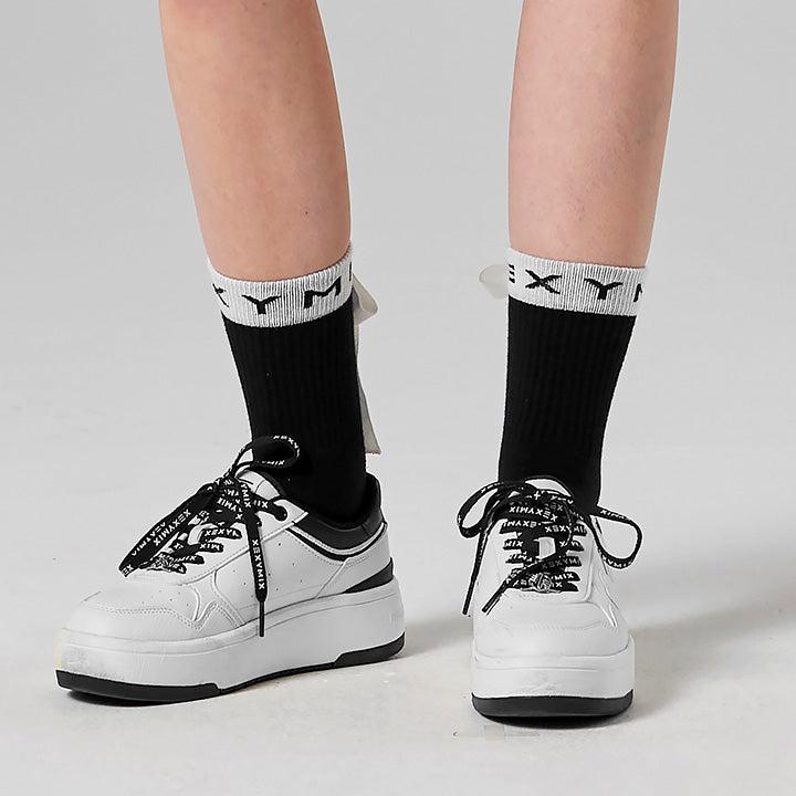 Field Ribbon Crew Socks