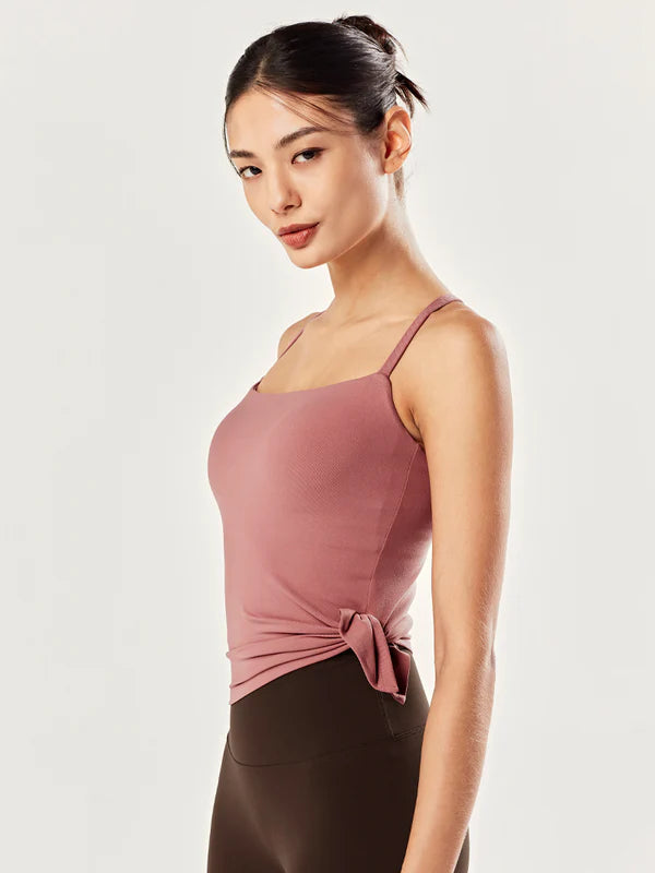 Unbalance Slit Tank Top