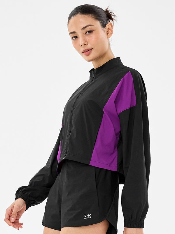 RX Color block Windbreaker