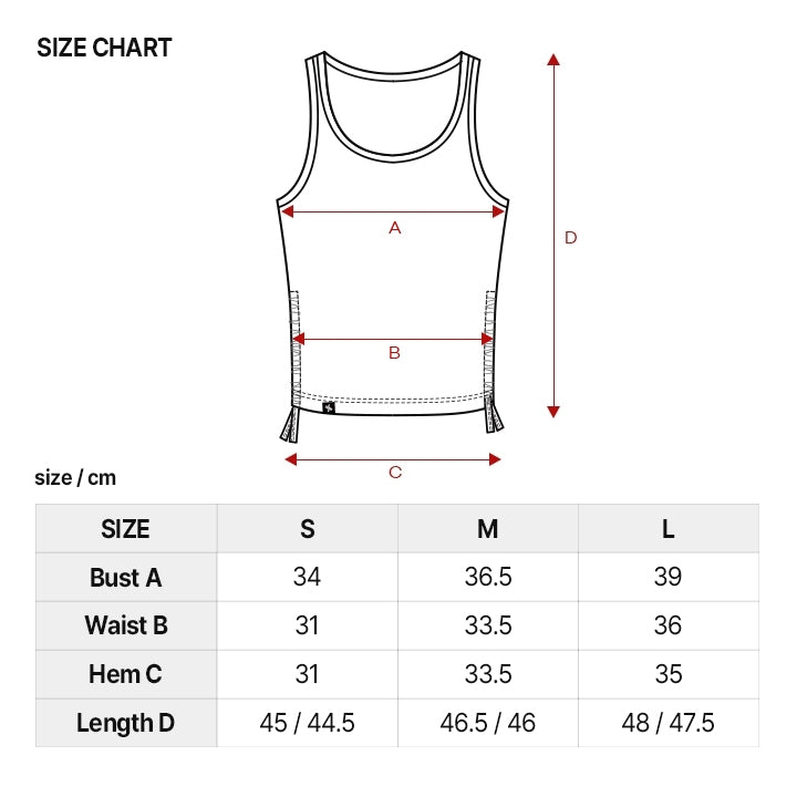 Side Shirring Sleeveless